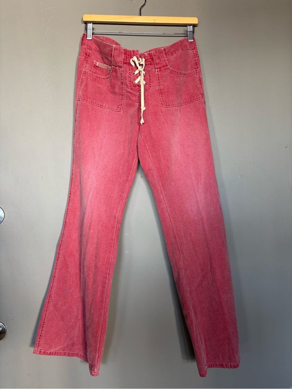 Lei red wash jeans